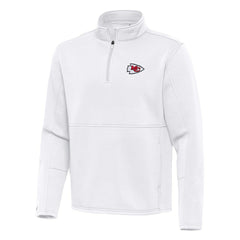 Kansas City Chiefs Antigua Twist Quarter-Zip Pullover Jacket