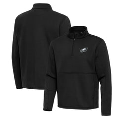 Philadelphia Eagles Antigua Twist Quarter-Zip Pullover Jacket
