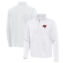Tampa Bay Buccaneers Antigua Twist Quarter-Zip Pullover Jacket
