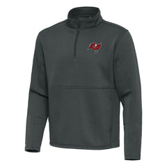 Tampa Bay Buccaneers Antigua Twist Quarter-Zip Pullover Jacket