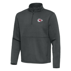 Kansas City Chiefs Antigua Twist Quarter-Zip Pullover Jacket