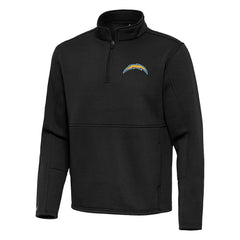 Los Angeles Chargers Antigua Twist Quarter-Zip Pullover Jacket