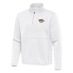 Nashville Predators Antigua Twist Quarter-Zip Pullover Jacket Outlet