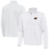 Minnesota Wild Antigua Twist Quarter-Zip Pullover Jacket For Sale