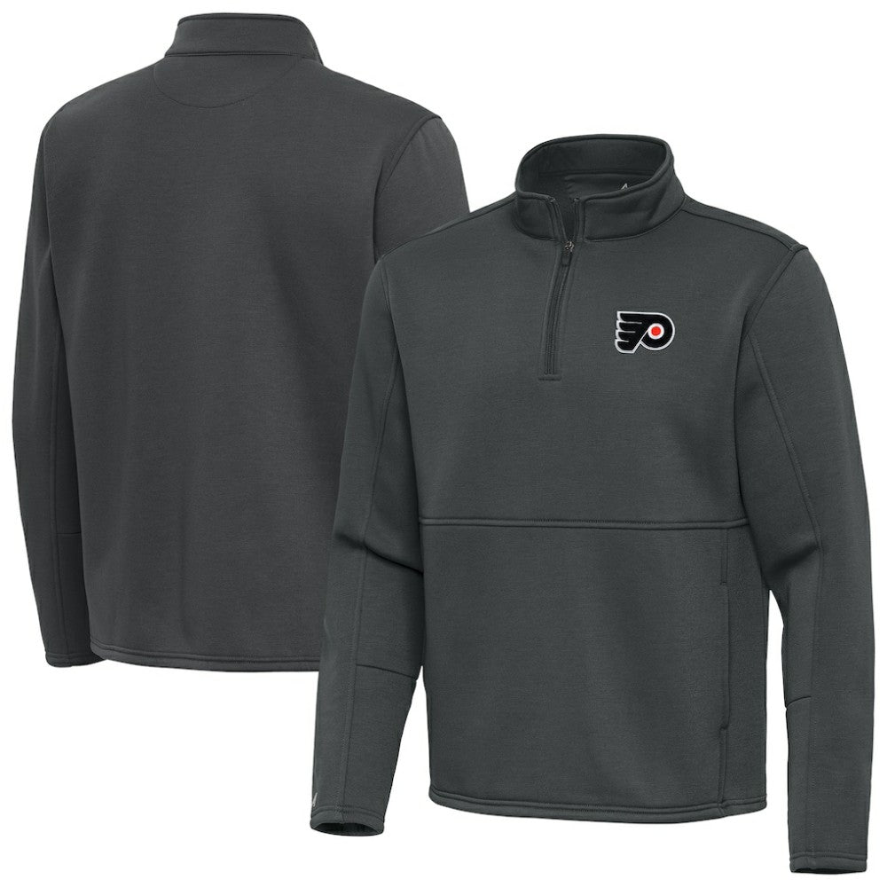 Philadelphia Flyers Antigua Twist Quarter-Zip Pullover Jacket Online