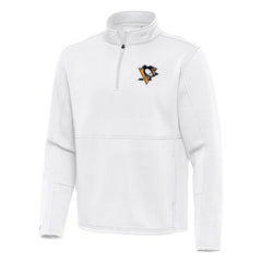Pittsburgh Penguins Antigua Twist Quarter-Zip Pullover Jacket Discount