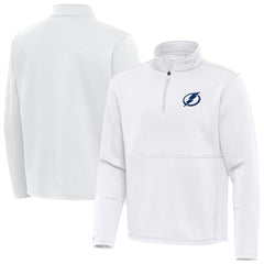Tampa Bay Lightning Antigua Twist Quarter-Zip Pullover Jacket On Sale