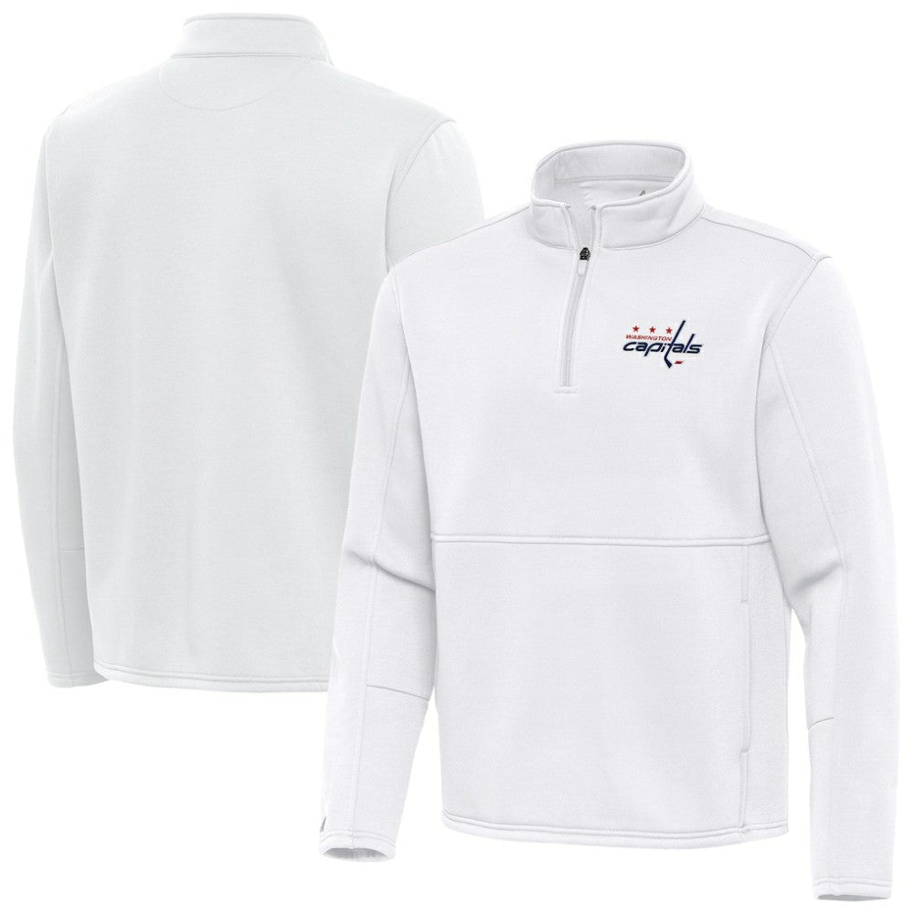 Washington Capitals Antigua Twist Quarter-Zip Pullover Jacket Discount