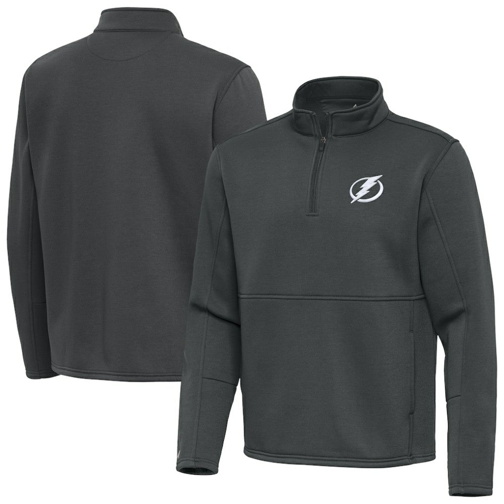 Tampa Bay Lightning Antigua Twist Quarter-Zip Pullover Jacket Discount