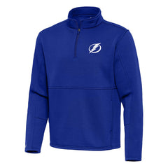 Tampa Bay Lightning Antigua Twist Quarter-Zip Pullover Jacket For Sale