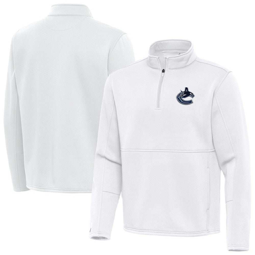 Vancouver Canucks Antigua Twist Quarter-Zip Pullover Jacket Online