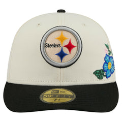Pittsburgh Steelers New Era Tonal Floral 59FIFTY Fitted Hat