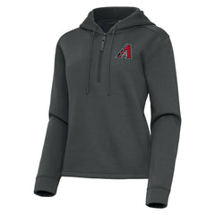 Arizona Diamondbacks Antigua Women's Contemporary Quarter-Zip Hoodie | MLB Online