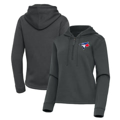Toronto Blue Jays Antigua Women's Contemporary Quarter-Zip Hoodie | MLB For sale