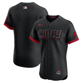 Cincinnati Reds City Connect Elite Jersey - Black