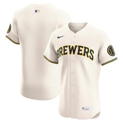Milwaukee Brewers Nike Home Elite Jersey | MLB Discount