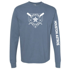 Houston Astros Soft as a Grape Women's Pigment Dye Long Sleeve T-Shirt | MLB Online