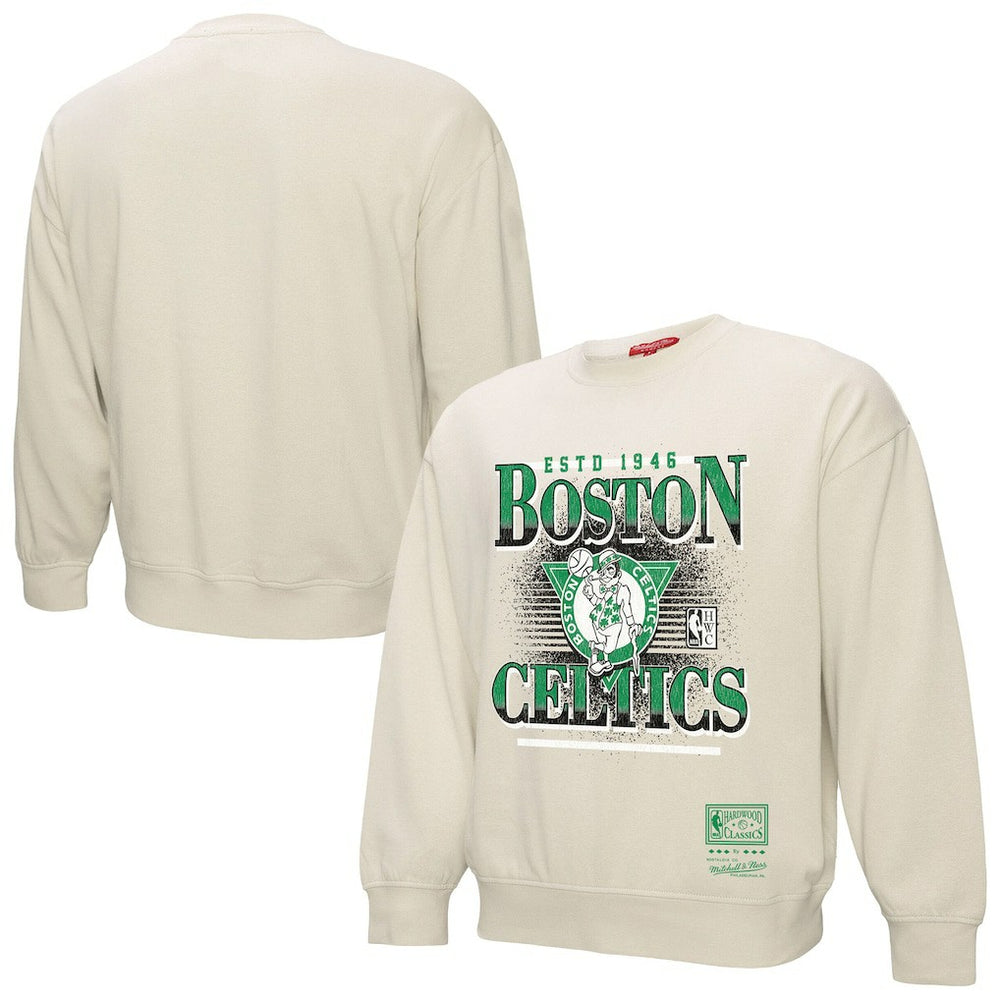 Boston Celtics Women's Oversprayed Pullover Sweatshirt Discount