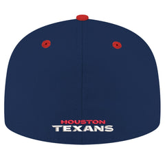 Houston Texans New Era Flipside Two-Tone 59FIFTY Fitted Hat