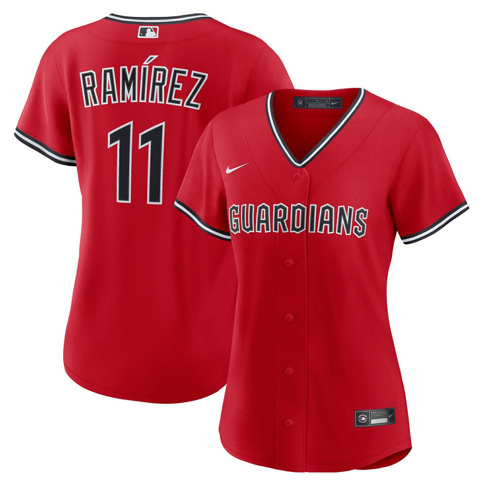 José Ramírez Cleveland Guardians Nike Women's Alternate 2 Replica Jersey | MLB New