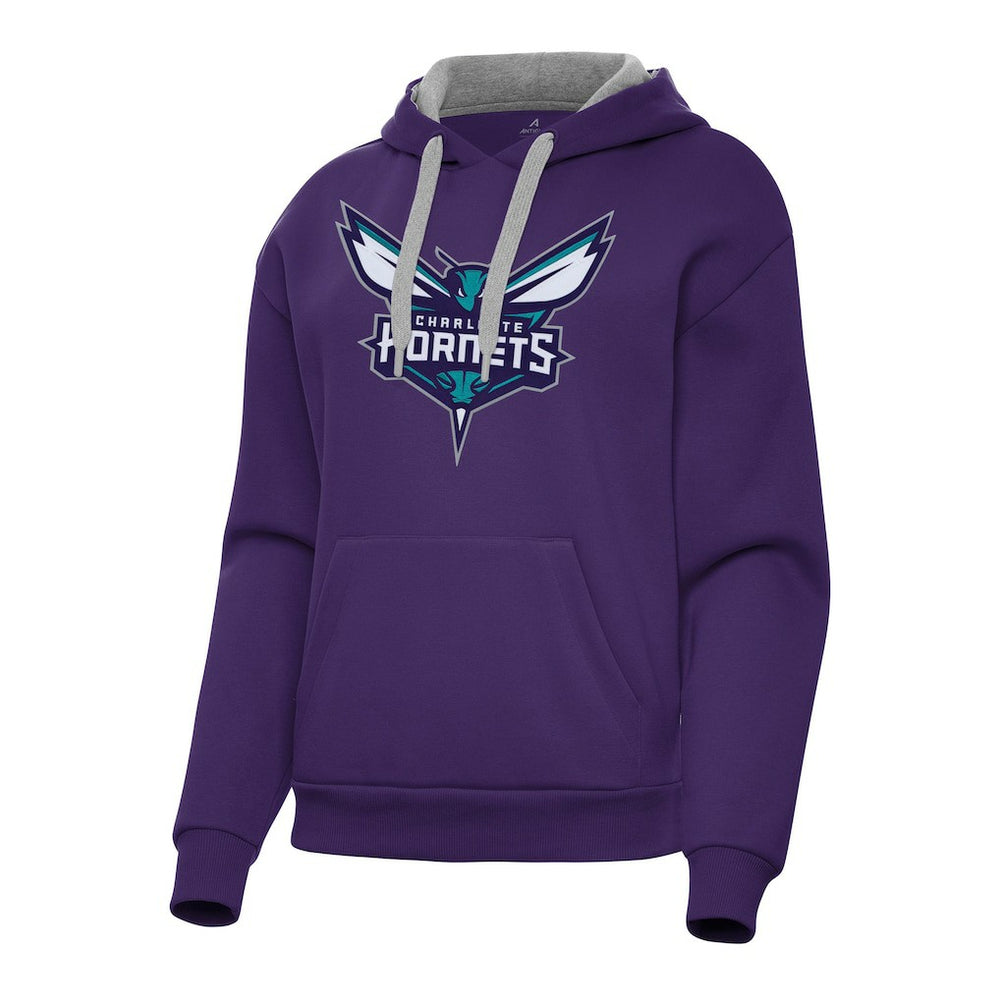 Charlotte Hornets Antigua Women's Victory Pullover Hoodie For Sale