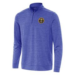 Denver Nuggets Antigua Bright Quarter-Zip Top sale Discount