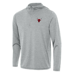 Chicago Bulls Antigua Tidy Quarter-Zip Hoodie New