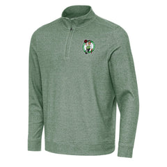 Boston Celtics Antigua Subtle Quarter-Zip Sweatshirt Online