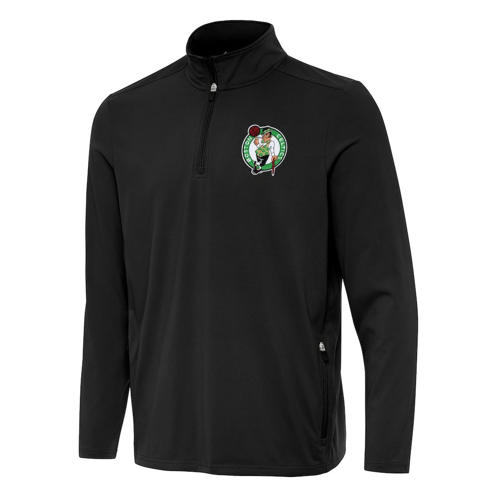 Boston Celtics Antigua Perilous Quarter-Zip Sweatshirt For Sale