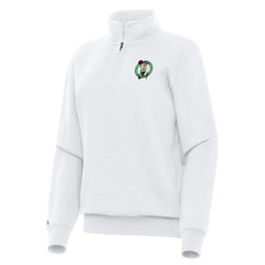 Boston Celtics Antigua Women's Victory Quarter-Zip Sweatshirt Online