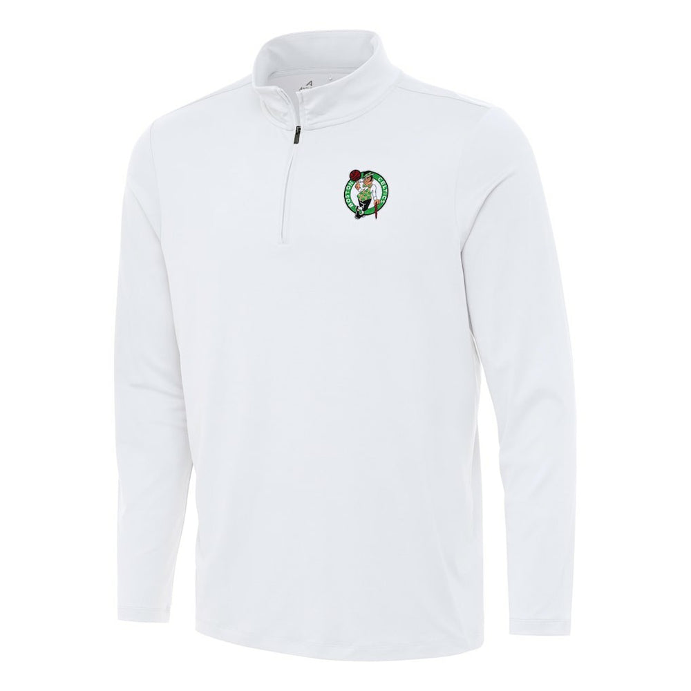 Boston Celtics Antigua Reprocess Quarter-Zip Top Discount