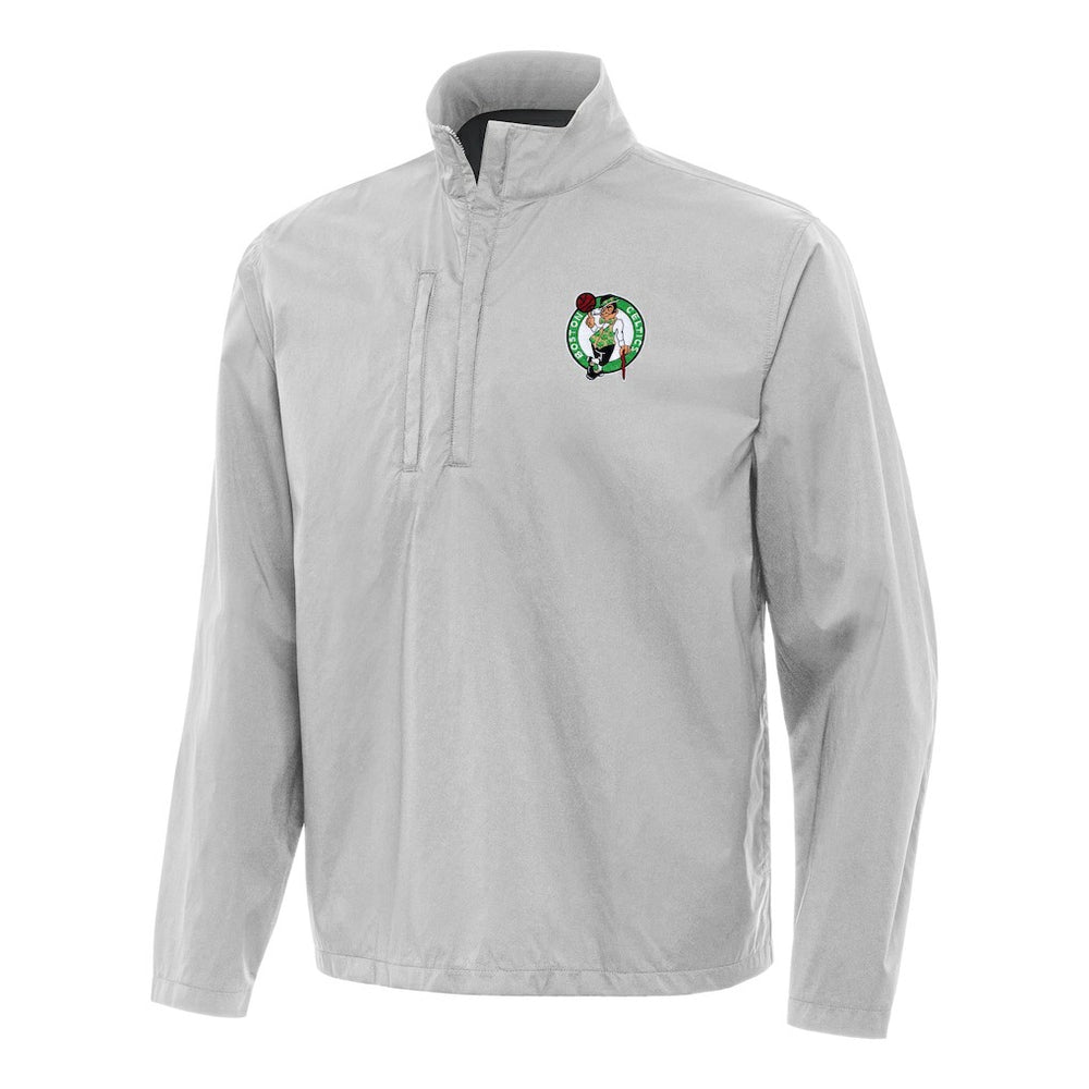 Boston Celtics Antigua Brisk Quarter-Zip Windbreaker Online