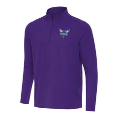Charlotte Hornets Antigua Intent Quarter-Zip Top Discount