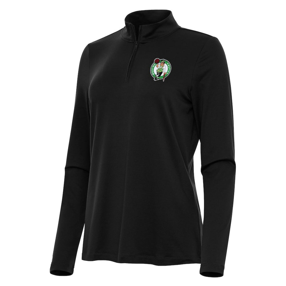 Boston Celtics Antigua Women's Reprocess Quarter-Zip Top Discount