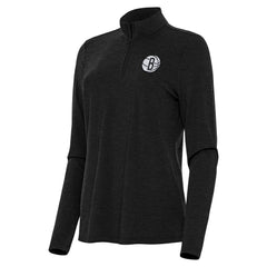 Brooklyn Nets Antigua Women's Bright Quarter-Zip Top New