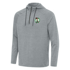 Boston Celtics Antigua Spikes Raglan Quarter-Zip Hoodie For Sale