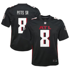 Atlanta Falcons Nike Kyle Pitts Sr. Youth Game Jersey