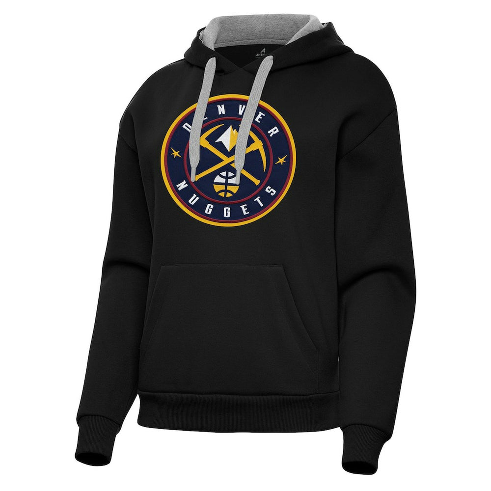 Denver Nuggets Antigua Women's Victory Pullover Hoodie sale Discount