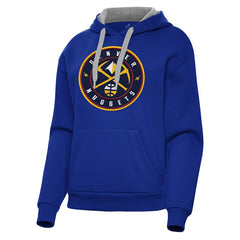 Denver Nuggets Antigua Women's Victory Pullover Hoodie sale For Sale
