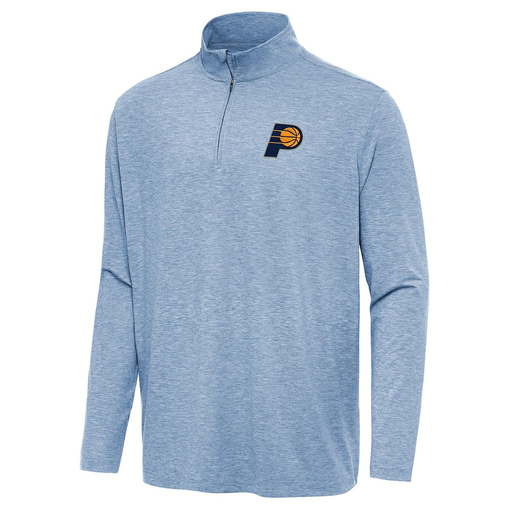 Indiana Pacers Antigua Hunk Quarter-Zip Top On Sale
