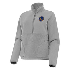 Golden State Warriors Antigua Women's Figure Half-Zip Pullover Sweatshirt sale For Sale