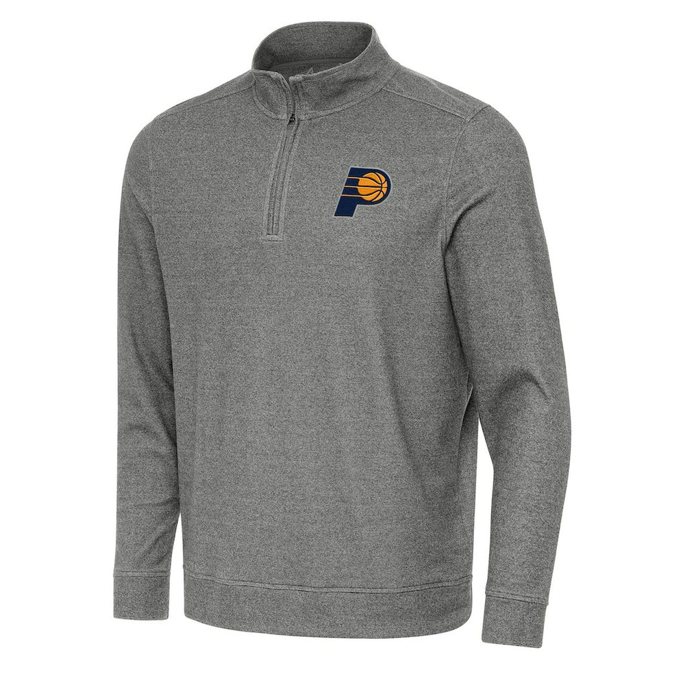 Indiana Pacers Antigua Subtle Quarter-Zip Sweatshirt Discount