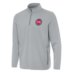 Detroit Pistons Antigua Perilous Quarter-Zip Sweatshirt sale Discount
