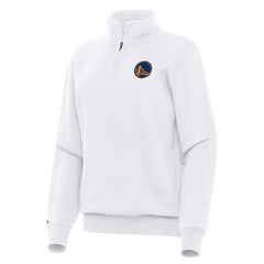 Golden State Warriors Antigua Women's Victory Quarter-Zip Sweatshirt sale Discount