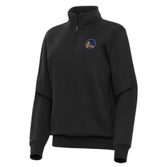 Golden State Warriors Antigua Women's Victory Quarter-Zip Sweatshirt sale On Sale