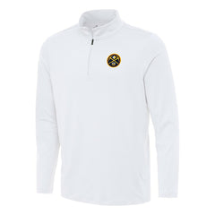 Denver Nuggets Antigua Reprocess Quarter-Zip Top sale On Sale