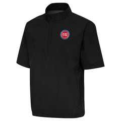 Detroit Pistons Antigua Brisk Quarter-Zip Windbreaker sale Online