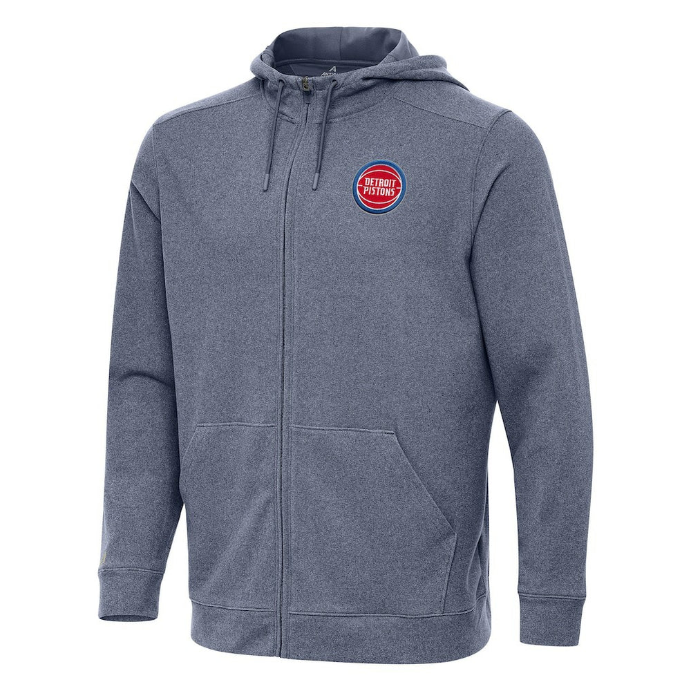 Detroit Pistons Antigua Effortless Full-Zip Hoodie Jacket sale On Sale