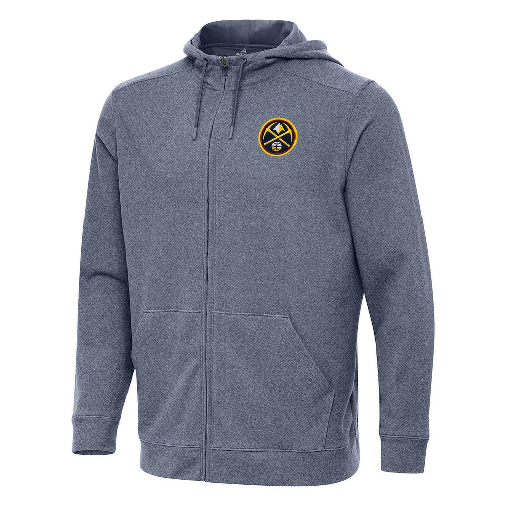 Denver Nuggets Antigua Effortless Full-Zip Hoodie Jacket sale For Sale