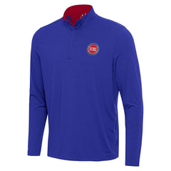 Detroit Pistons Antigua Content Quarter-Zip Top sale Online